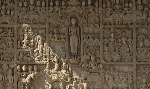 ภาพปูนปั้นงามล้ำค่า