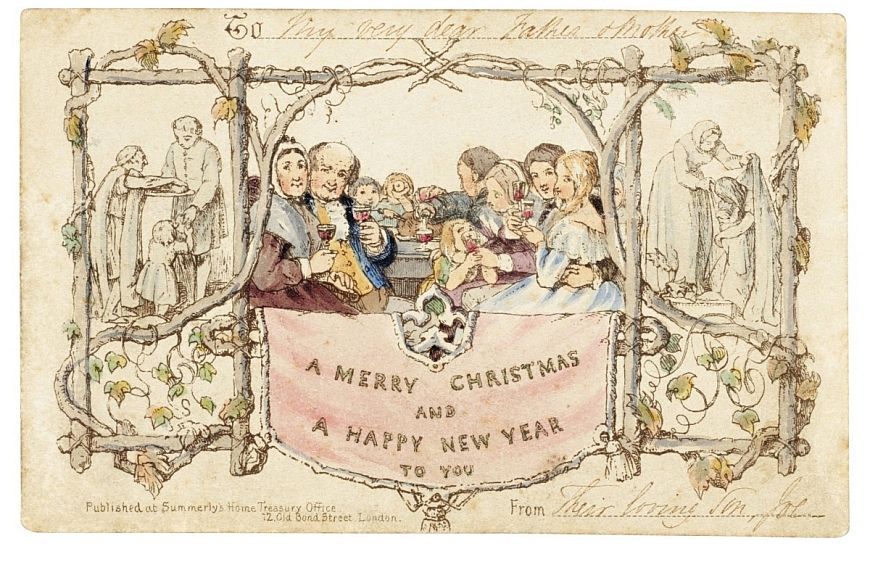 ส.ค.ส. ส่งความสุข บัตรอวยพรที่มีมาแต่ก่อนกาล