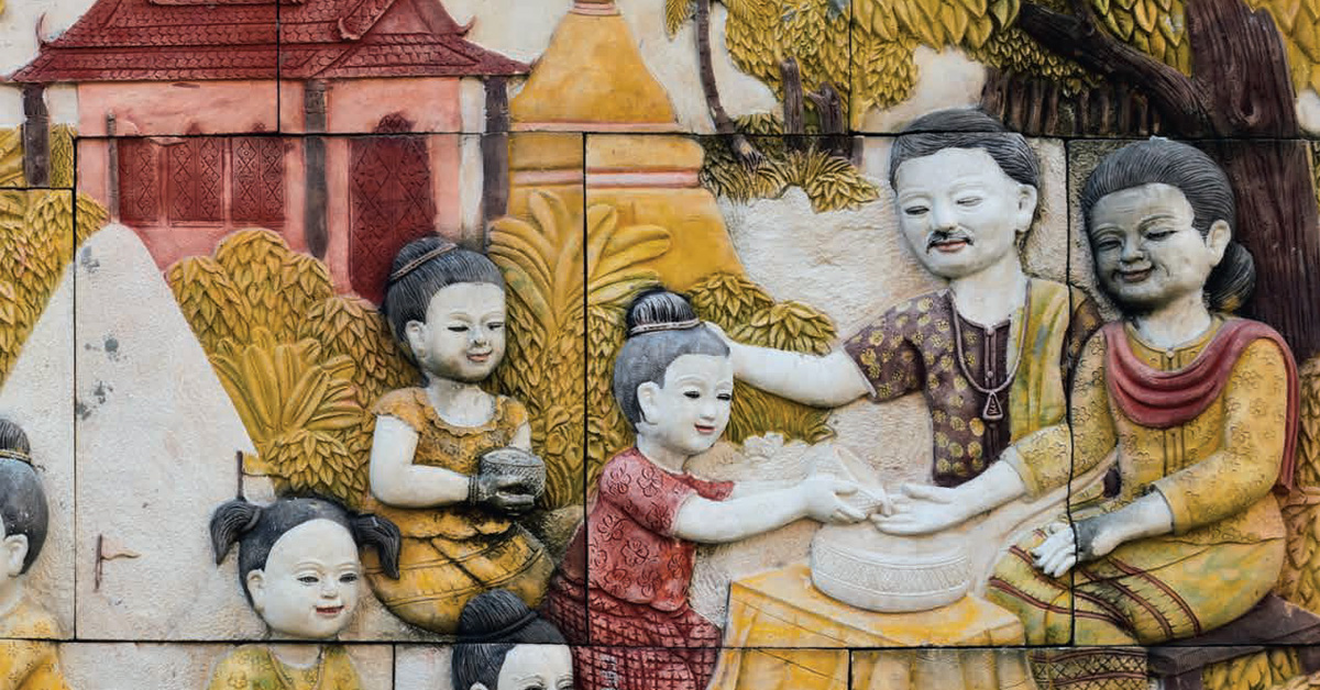 สงกรานต์ งานบุญของชาวบ้าน เมื่อ ๘๐ ปีมาแล้ว ชีวิตช่างเป็นสุขจริงหนอ