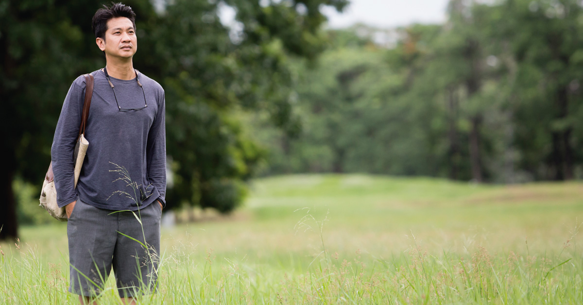 ชายหลวง ดิษฐะบำรุง กับความสุข ที่ได้อยู่กับธรรมชาติ