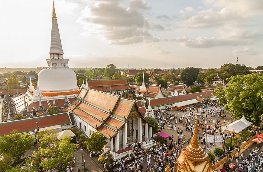 ประเพณีของชาวนครศรีธรรมราช อันสืบเนื่องจากพระพุทธศาสนา