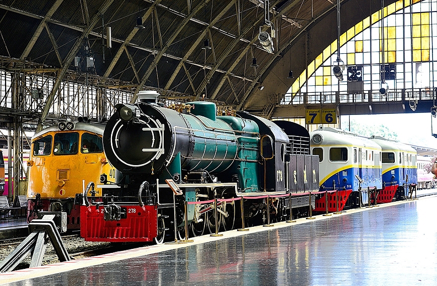 รถไฟโบราณ ปูชนียจักรกลแห่งกาลเวลา