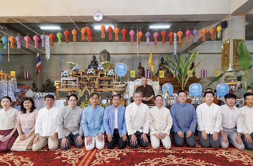 “น้องอิ่มท้อง พี่อิ่มใจ” กฐินสามัคคีธนาคารกรุงไทย เพื่อเด็กด้อยโอกาส วัดดอนจั่น จ.เชียงใหม่