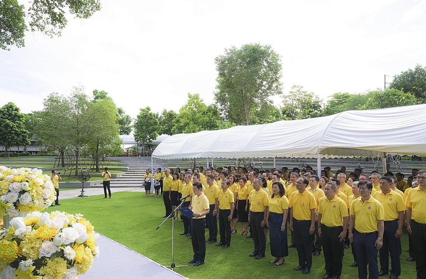 กลุ่ม ปตท. รวมพลังแสดงความจงรักภักดี จัดพิธีถวายพระพรชัยมงคลพระบาทสมเด็จพระเจ้าอยู่หัว เนื่องในโอกาสวันเฉลิมพระชนมพรรษา 28 กรกฎาคม 2568