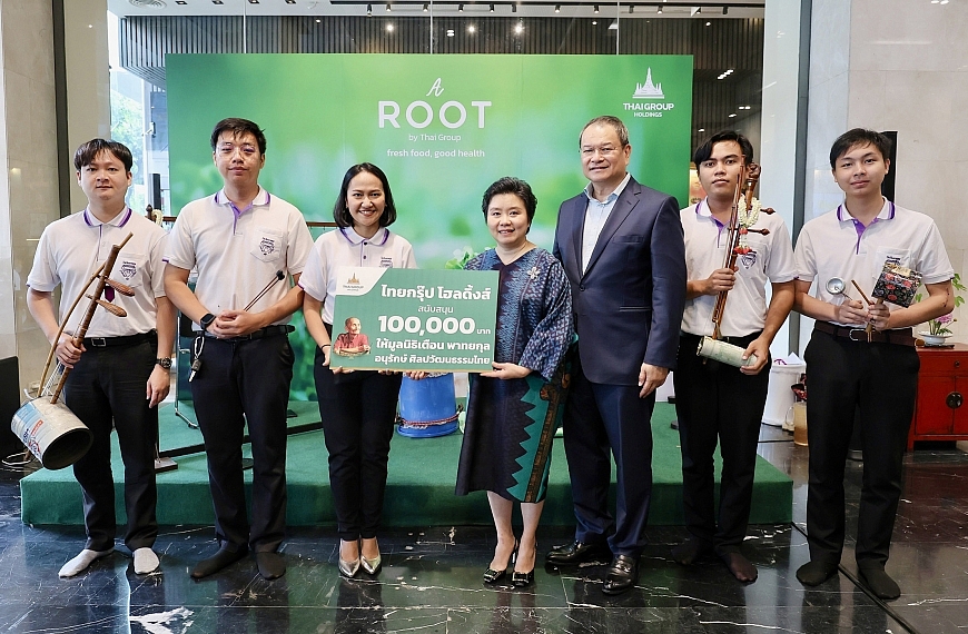 ไทยกรุ๊ป โฮลดิ้งส์ สนับสนุนมูลนิธิเตือน พาทยกุล อนุรักษ์ศิลปวัฒนธรรมไทย