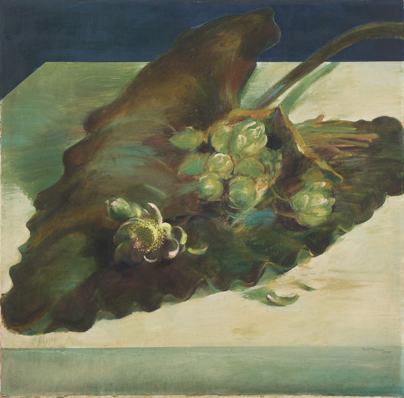 ดอกบัวผลิบาน ส่วนผสมของปรมาจารย์ในงาน จักรพันธุ์ โปษยกฤต