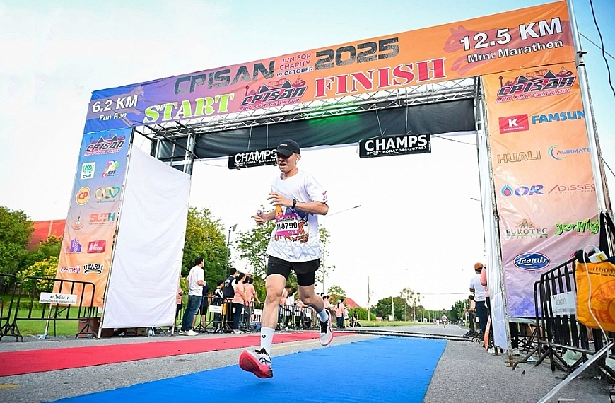“CP ISAN RUN FOR CHARITY 2025” สมทบทุนซื้อเครื่องมือแพทย์ ช่วย รพ.มทส.–รพ.เทพรัตน์ฯ