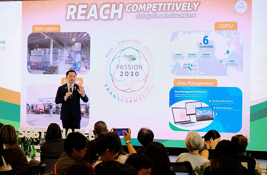 งานแถลงข่าวกลุ่มบริษัทไทยเบฟประจำปี 2568 ไทยเบฟเดินหน้าสู่การเติบโตที่แข็งแกร่งพร้อมสร้างสรรค์คุณค่า ผ่าน PASSION 2030