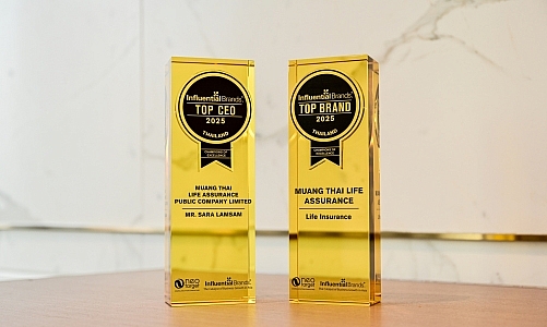 เมืองไทยประกันชีวิต คว้า 2 รางวัล 2025 ASIA CEO SUMMIT & AWARD CEREMONY สะท้อนความแข็งแกร่งของผู้นำองค์กรและแบรนด์ประกันชีวิต