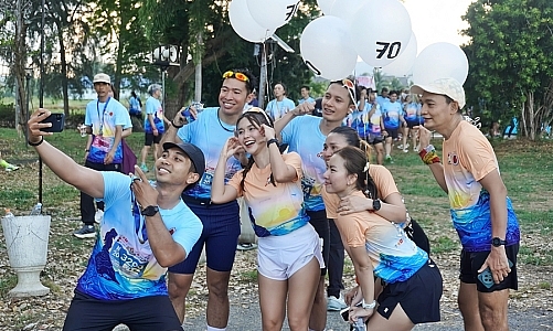 ‘ทุกก้าวคือพลังแห่งการให้’ จ.สงขลา-CPF จัดเดินวิ่งการกุศล หนุนการศึกษาเยาวชน