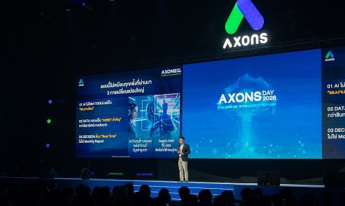 AXONS ประกาศยุทธศาสตร์ ปี 2026 ยกระดับ”มาตรฐานคน- สินค้า”