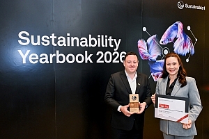 ไทยยูเนี่ยน รับรางวัล Top 1% ผู้นำความยั่งยืนอุตสาหกรรมอาหาร จากเวที S&P Global Sustainability Yearbook 2026 Distinction Ceremony