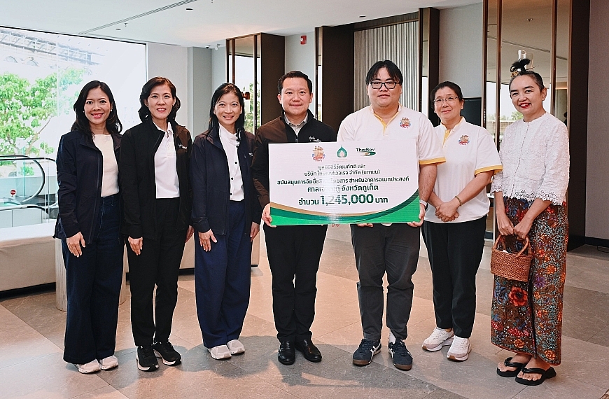 สนับสนุนอาคารเอนกประสงค์ศาลเจ้ากะทู้ จังหวัดภูเก็ต