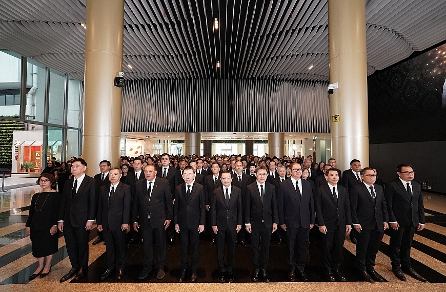 กลุ่ม ปตท. จัดพิธีแสดงความอาลัยถวายแด่ สมเด็จพระเจ้าลูกเธอ เจ้าฟ้าพัชรกิติยาภา นเรนทิราเทพยวดี กรมหลวงราชสาริณีสิริพัชร มหาวัชรราชธิดา