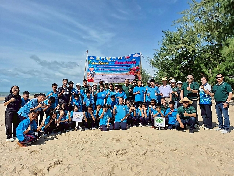 จากชายหาดชะอำ ถึงหาดสะพลี ซีพีเอฟผนึกเครือข่ายดูแลทะเลไทย