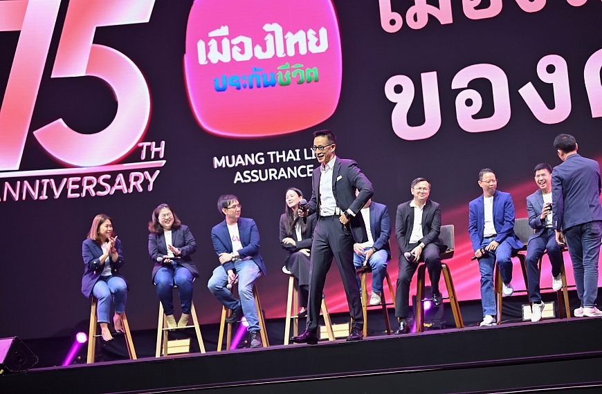 เมืองไทยประกันชีวิต จัดงาน “75 ปี เมืองไทยประกันชีวิต 75 ปี ของคนทัพหน้า” ปลุกสุดยอดพลัง Do It Now แก่ทุกช่องทางการขายอย่างยิ่งใหญ่ ประกาศเดินหน้าสร้าง Longevity Ecosystem ยกระดับคุณภาพชีวิตคนไทยอย่างยั่งยืน