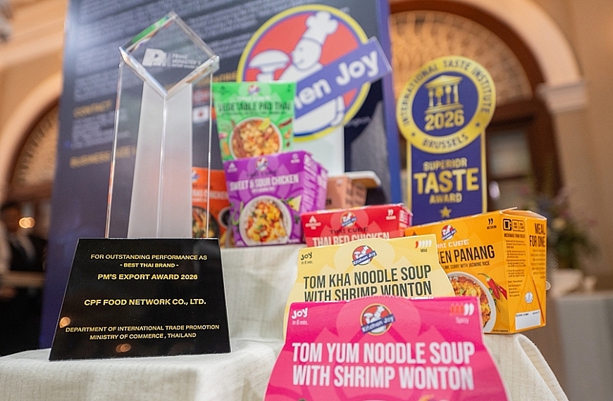Kitchen Joy–FIVE STAR จาก CPF สร้างชื่อแบรนด์ไทยในตลาดโลก คว้า PM’s Export Award 2026