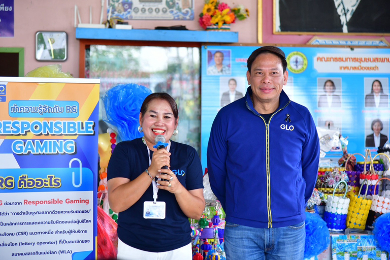 สำนักงานสลากฯ ลงพื้นที่ชุมชนสะพานหิน ตามโครงการสลากสรรค์สร้างเพื่อชุมชน