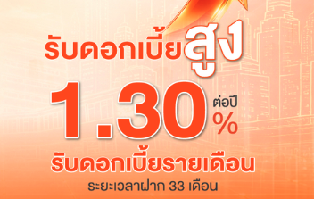 มั่นคงทุกการออม เพื่อเกษียณมั่งคั่ง! ธอส. เปิดตัวเงินฝาก&hellip;